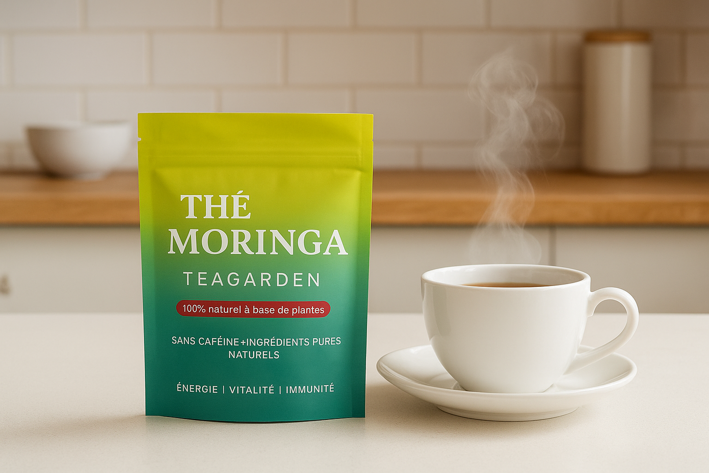 PAQUET DE 30 THE MORINGA 3 infusions / sachet ( SUPER PLANTE )