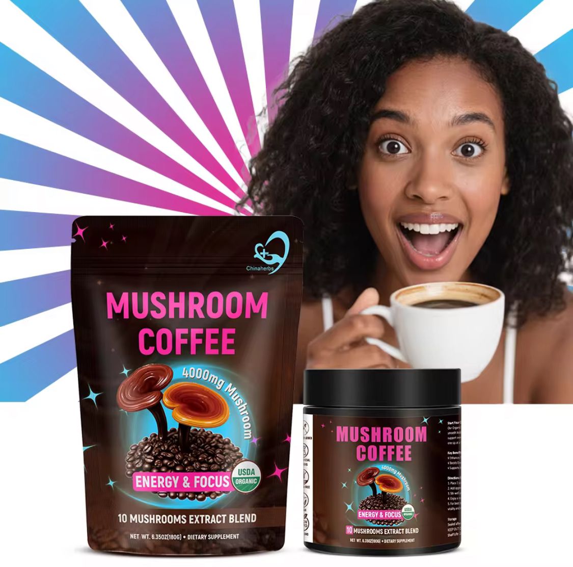 PAQUET DE 30 CAFE CHAMPIGNON