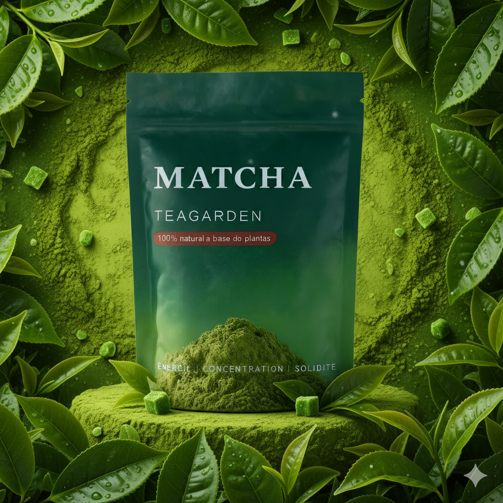 50 PORTIONS POUDRE MATCHA TEAGARDEN ( SUPER PLANTE🌿 )