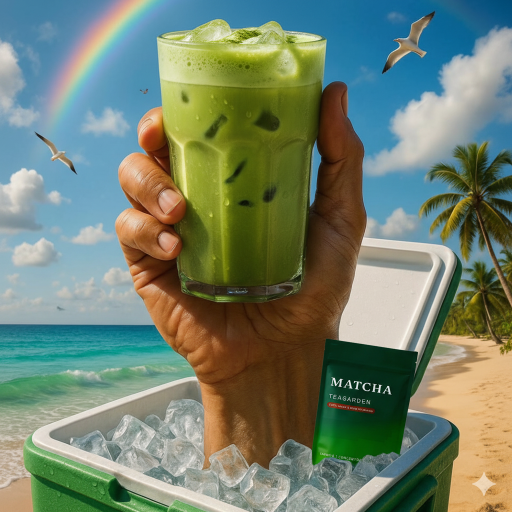 50 PORTIONS POUDRE MATCHA TEAGARDEN ( SUPER PLANTE🌿 )