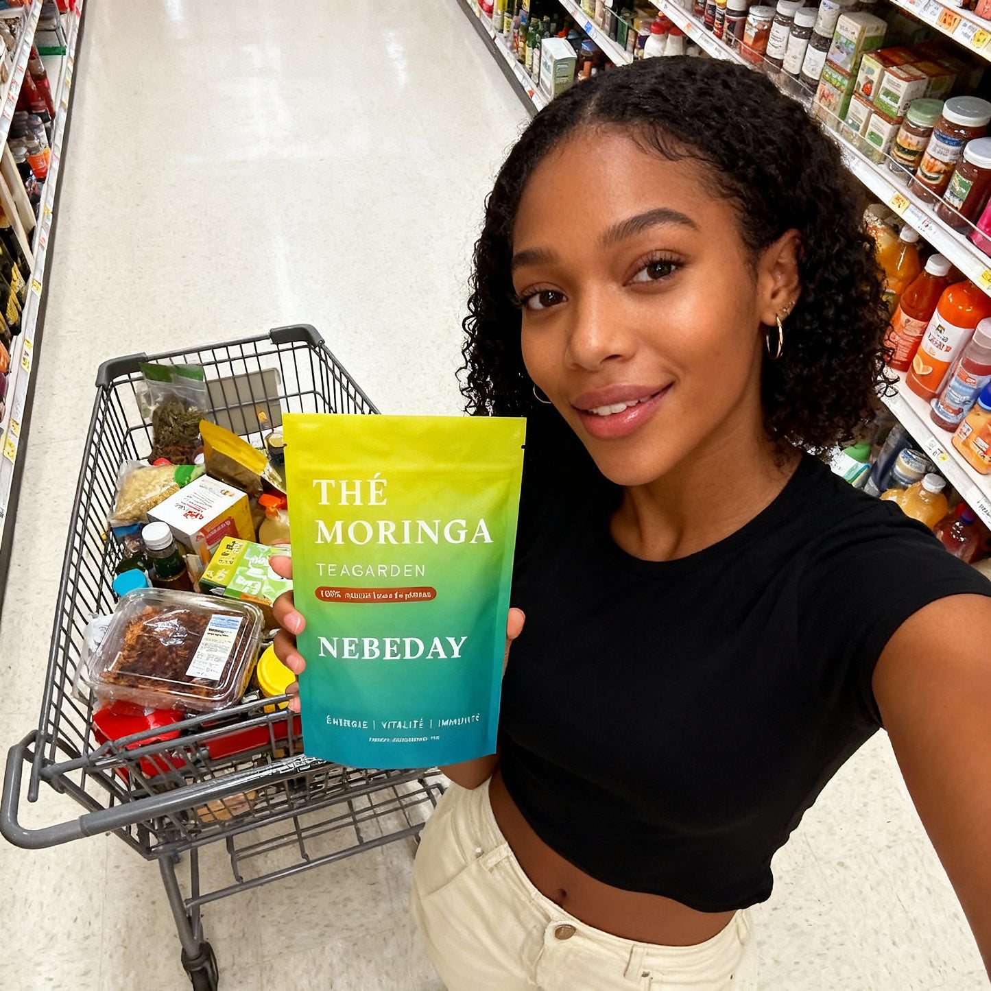 PAQUET DE 30 THE MORINGA 3 infusions / sachet ( SUPER PLANTE )