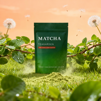 50 PORTIONS POUDRE MATCHA TEAGARDEN ( SUPER PLANTE🌿 )